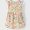 Blukids Vestito in crepe multicolor bambina- Vestiti