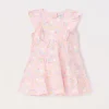 Blukids Vestito in jersey di cotone stretch neonata- Vestitini