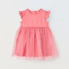 Blukids Vestito in jersey di cotone stretch neonata- Vestitini