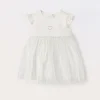 Blukids Vestito in jersey di cotone stretch neonata- Vestitini