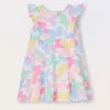 Blukids Vestito in jersey di cotone stretch neonata- Vestitini