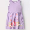 Blukids Vestito in jersey di puro cotone bambina- Vestiti