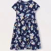 Blukids Vestito in jersey di puro cotone bambina- Vestiti