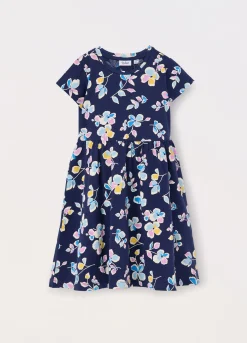 Blukids Vestito in jersey di puro cotone bambina- Vestiti