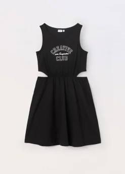 Blukids Vestito in jersey di puro cotone ragazza- Vestiti