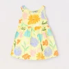 Blukids Vestito in jersey di puro cotone neonata- Vestitini