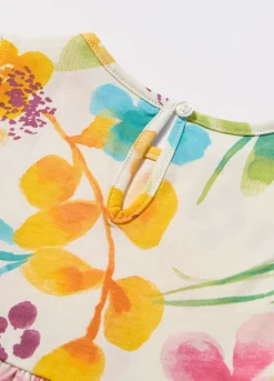 Blukids Vestito in jersey di puro cotone neonata- Vestitini