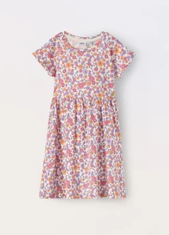 Blukids Vestito in puro cotone bambina- Vestiti