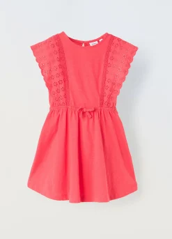 Blukids Vestito in puro cotone bambina- Vestiti