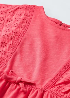 Blukids Vestito in puro cotone bambina- Vestiti