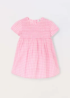 Blukids Vestito in puro cotone neonata- Vestitini