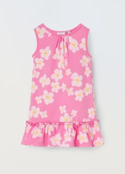 Blukids Vestito in puro cotone neonata- Vestitini