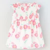 Blukids Vestito in puro cotone neonata- Vestitini