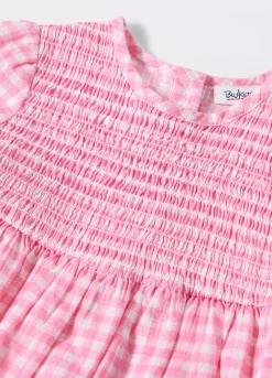 Blukids Vestito in puro cotone neonata- Vestitini