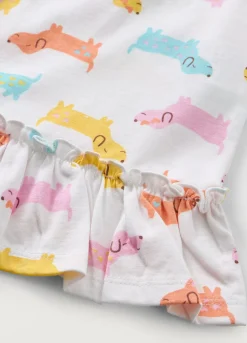 Blukids Vestito in puro cotone neonata- Vestitini