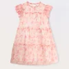 Blukids Vestito in tulle a balze bambina- Vestiti