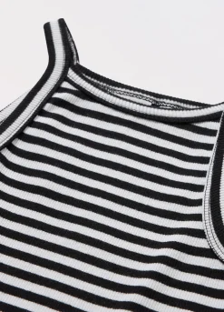Blukids Vestito smanicato a righe ragazza- Vestiti