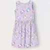 Blukids Vestito smanicato in jersey di cotone stretch bambina- Vestiti